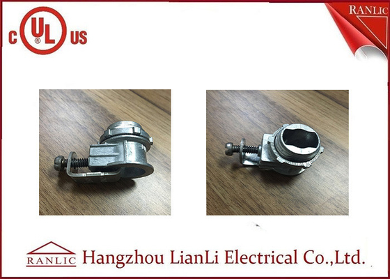Cina 3/8 &quot;Fleksibel Conduit Fittings Konektor Pelana Galvanis untuk Metalik pemasok