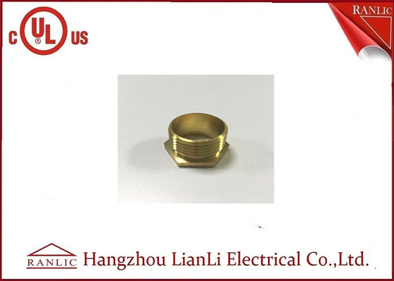 Cina BSI Stadhard Brass Lock Nut Pria / Wanita Bush GI Thread Tipe Hexagon pemasok