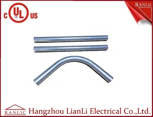 Cina Saluran Listrik EMT Ranlic Rigid Steel untuk Industri / Komersial, Q195 235 Steel Lot pemasok