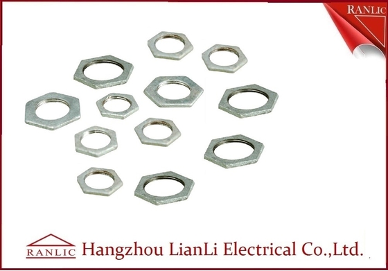 Cina Steel Hot Dip Galvanized Steel Locknut BS4568 BS 31 Kepala Heksagonal Berulir pemasok