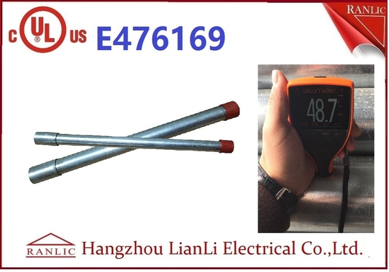 Cina UL Standard 1/2 &quot;3/4&quot; Rigid IMC Electrical Conduit Tubing Hot DIP Galvanis pemasok