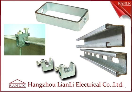 Cina Steel Unistrut Channel Hot Dip Strut Channel Fittings Slotted or None - Slotted pemasok