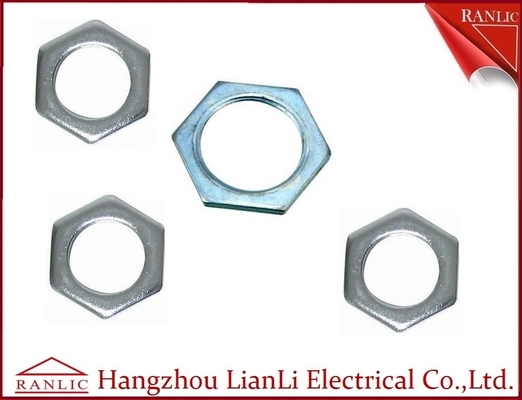 Cina 20mm hingga 50mm Hot Dip Gal GI Hexagon Locknut 3.0mm hingga 6.0mm Tebal pemasok