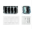 Kotak Persimpangan Listrik Prefabrikasi Perbaiki Kabel Swith Socket Waktu Aman pemasok