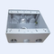 Aluminium Die Casting Waterproof Conduit Box Pvc Dilapisi Warna Abu-abu 5 7 Lubang pemasok