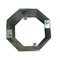 Prefabrikasi Junction Box Extension Ring Tebal 1.60mm Dengan Memperbaiki Sekrup pemasok