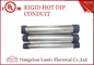 RGD Galvanized Rigid Steel Conduit, Pipa Saluran Listrik 1/2 Inch 4 inci pemasok