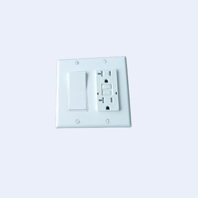 CINA Satu Geng Lima Tiang Perak Ruffin Wall Socket Switch PreFAB FinishB pemasok