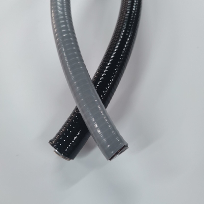 Cina UL Terdaftar 0.013inch Liquid Tight Metal Flexible Conduit Black Grey 100 Feet Per Roll pemasok