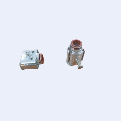 CINA Kotak Saluran Tahan Air Dilapisi PVC Terisolasi 3/8 &quot;Berlapis Seng pemasok
