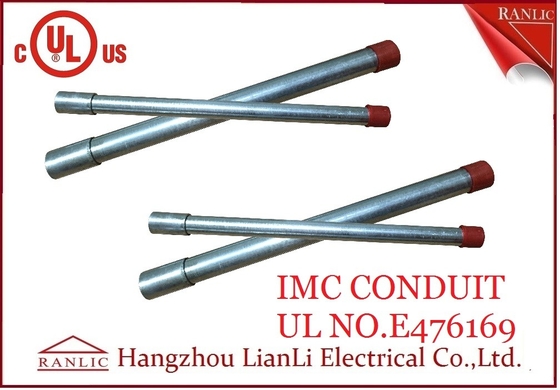 Cina Hot Dip Rigid Intermediate Metal Conduit Pipa Saluran IMC 1/2 &quot;sampai 4&quot; UL Terdaftar pemasok