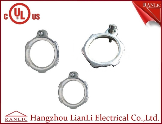 Cina Steel Conduit Locknut EMT Conduit Fittings Dengan Terminal Electro Glanvized 1/2 &quot;sampai 4&quot; pemasok
