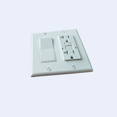 Satu Geng Lima Tiang Perak Ruffin Wall Socket Switch PreFAB FinishB pemasok