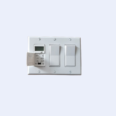 Ruffin Four Gang Wall Light Switch Cincin Plester Pra Fabrikasi pemasok