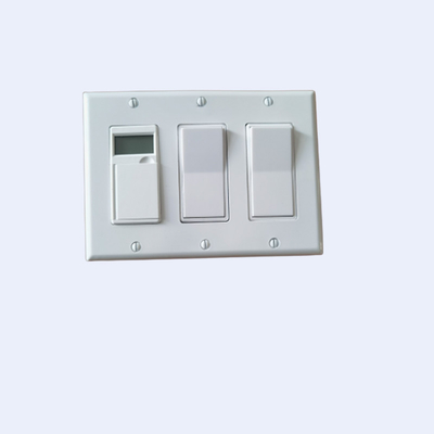 Ruffin Four Gang Wall Light Switch Cincin Plester Pra Fabrikasi pemasok