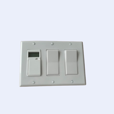 Ruffin Four Gang Wall Light Switch Cincin Plester Pra Fabrikasi pemasok