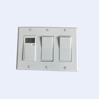 Ruffin Four Gang Wall Light Switch Cincin Plester Pra Fabrikasi pemasok