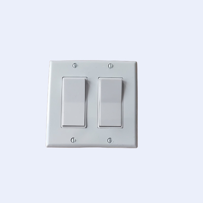 RuffIn Prefabrikasi 2 Sakelar Dinding Gang Dengan Cincin Plester 1/2 &quot;1&quot; Dalam pemasok
