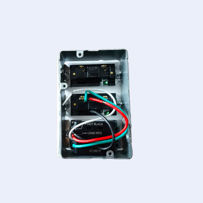 2 Gang Dekorasi 125v Stainless Steel Push Button Switch Prefab pemasok