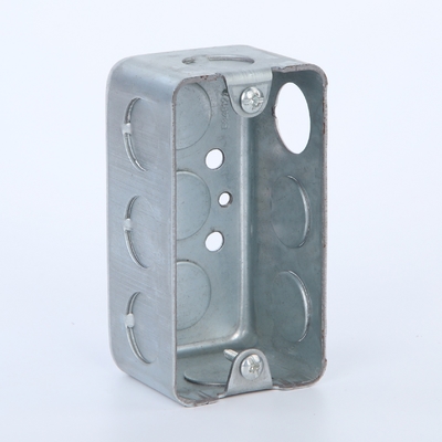 Kotak Saluran Baja Pra Fabrikasi Baja Octagon Dengan Knockouts 1/2 &quot;3/4&quot; pemasok