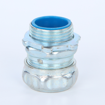 3 &quot;Kompresi EMT Coupling Elektro Galvanis Dengan Cincin Stainless pemasok
