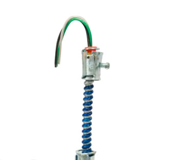 20mm Interlock Double PVC Coated Flexible Conduit BSI Certified Hot Dip Surface pemasok